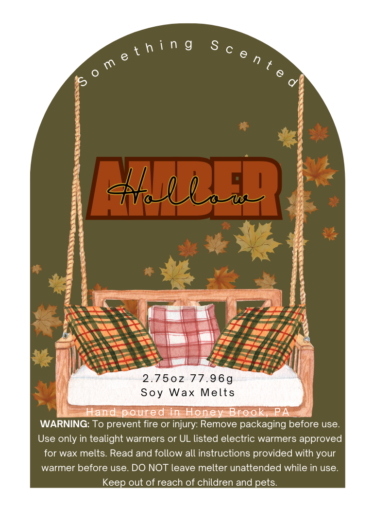 Amber Hollow Wax Melts