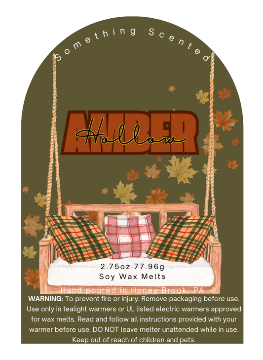 Amber Hollow Wax Melts