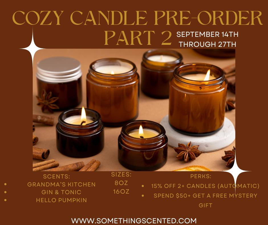 Cozy Candle Collection Pre-Order Part 2