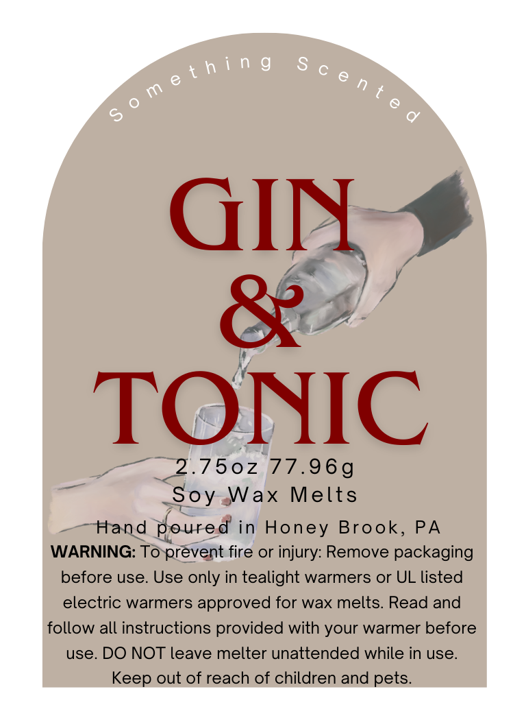 Gin & Tonic Wax Melts