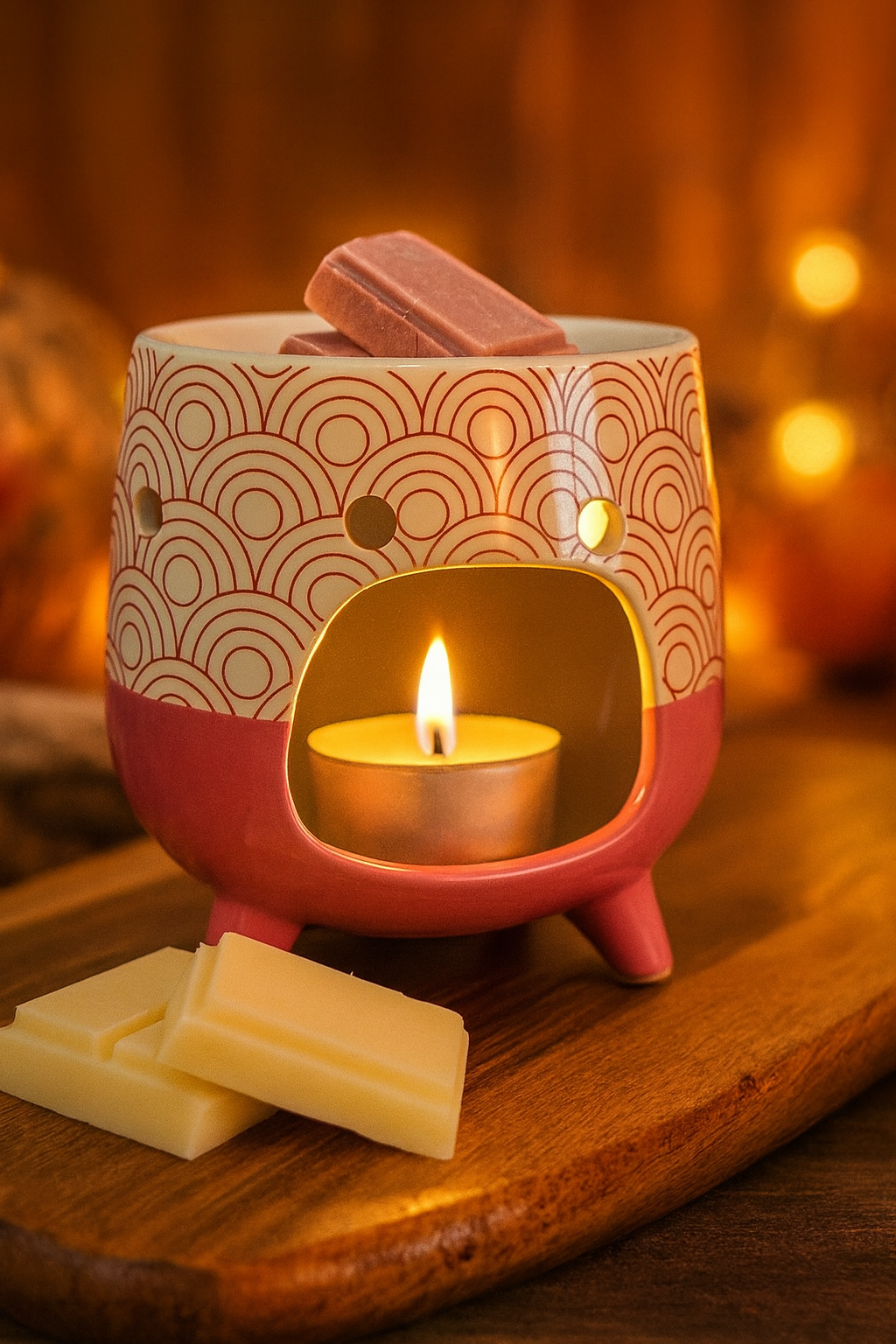 Ceramic Wax Warmer 6-Piece Set
