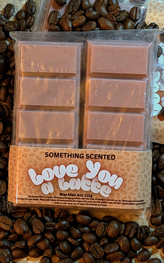 Love You A Latte wax melts