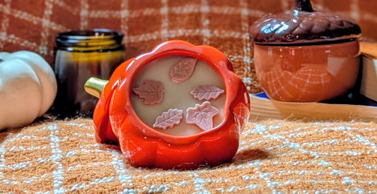 Pumpkin & Acorn Wickless Candle